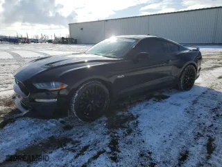 2021 Ford Mustang GT with VIN 1FA6P8CF8M5104139, listed as a Copart auction lot 48700915 with 24,180 mi miles and Clean Title. Bid and sale history available at carsss.com. Image 1.