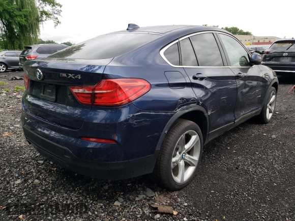 2016 BMW X4 xDrive28i with VIN 5UXXW3C50G0R22203, listed as a Copart auction lot 58575493 with 106,956 mi miles. Bid and sale history available at carsss.com. Image 3.