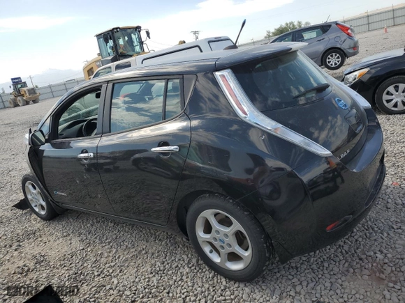 2013 Nissan LEAF SV with VIN 1N4AZ0CP6DC402621, listed as a Copart auction lot 58910954 with NaN miles and Salvage Title. Bid and sale history available at carsss.com. Image 2.