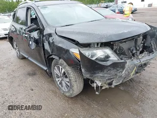 2017 Nissan Pathfinder SV with VIN 5N1DR2MMXHC675442, listed as a IAAI auction lot 42309321 with 48,343 mi miles and . Bid and sale history available at DreamBid. Image 6.