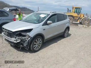 2017 Ford Escape Titanium with VIN 1FMCU9JD0HUE42509, listed as a IAAI auction lot 42079984 with 1 mi miles. Bid and sale history available at carsss.com. Image 18.