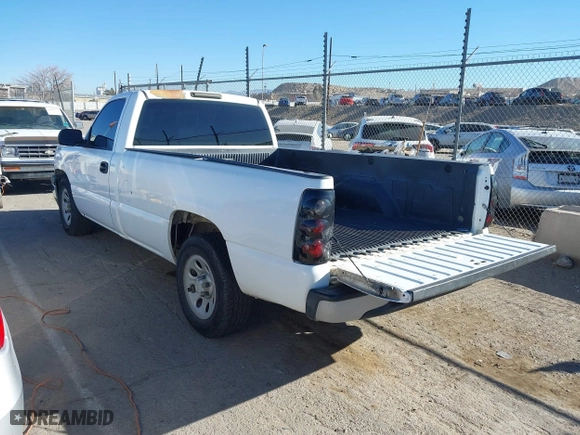 2006 Chevrolet Silverado 1500 Work Truck with VIN 3GCEC14X06G247064, listed as a IAAI auction lot 41655529 with 206,434 mi miles. Bid and sale history available at carsss.com. Image 3.