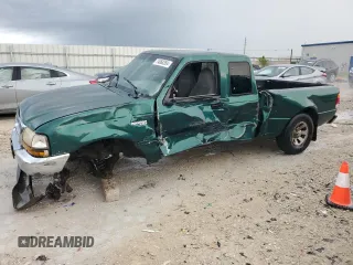 1999 Ford Ranger XL with VIN 1FTYR14C4XTA28086, listed as a Copart auction lot 74068354 with 266,853 mi miles and Non Repairable. Bid and sale history available at carsss.com. Image 1.