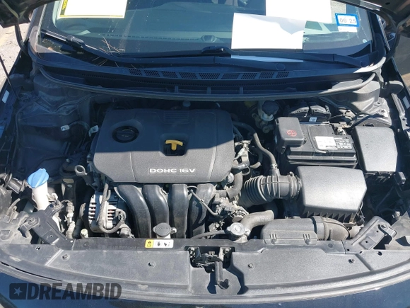 2017 Kia Forte LX with VIN 3KPFK4A70HE041755, listed as a IAAI auction lot 41681241 with 154,949 mi miles. Bid and sale history available at carsss.com. Image 10.