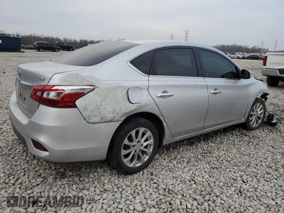 2019 Nissan Sentra SV with VIN 3N1AB7AP4KY343067, listed as a Copart auction lot 48416705 with 49,731 mi miles and Salvage Title. Bid and sale history available at carsss.com. Image 3.