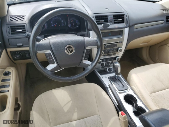 2011 Mercury Milan with VIN 3MEHM0HA1BR602282, listed as a Copart auction lot 50646455 with 135,657 mi miles and Salvage Title. Bid and sale history available at carsss.com. Image 8.
