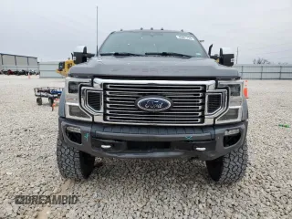 2022 Ford Super Duty F-450 DRW XL with VIN 1FT8W4DT8NEC09929, listed as a Copart auction lot 46081755 with 32,915 mi miles and Salvage Title. Bid and sale history available at carsss.com. Image 5.