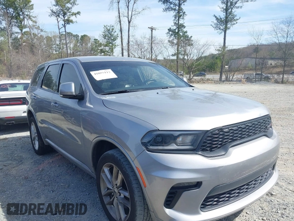 2021 Dodge Durango GT Plus with VIN 1C4RDJDG6MC682766, listed as a IAAI auction lot 41805112 with 61,884 mi miles and . Bid and sale history available at carsss.com. Image 13.