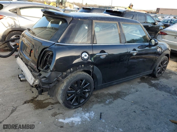 2019 MINI Hardtop 4 Door Cooper S with VIN WMWXU3C54K2H88980, listed as a Copart auction lot 85893894 with 63669 miles and Salvage Title. Bid and sale history available at carsss.com. Image 3.