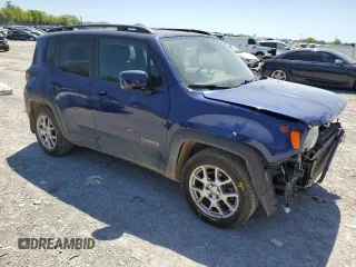 2019 Jeep Renegade Latitude z VIN ZACNJABB4KPJ77846, wystawiony jako Copart lot #53293925 z przebiegiem 77 934 mil mil oraz Szkoda całkowita • Salvage title. Historia ofert i sprzedaży dostępna na DreamBid. Obrazek 4.