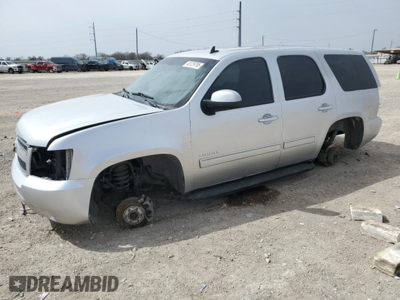 2013 Chevrolet Tahoe LS with VIN 1GNSKAE0XDR324597, listed as a Copart auction lot 48129795 with 149,577 mi miles and Clean title. Bid and sale history available at DreamBid. Image 1.