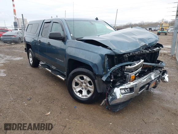 2014 Chevrolet Silverado 1500 LT with VIN 1GCVKREC8EZ179818, listed as a IAAI auction lot 41912365 with 57,167 mi miles. Bid and sale history available at carsss.com. Image 1.