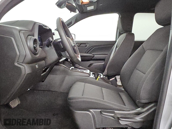 2024 Chevrolet Colorado 2WD Work Truck с VIN 1GCGSBECXR1298068, выставлен на аукционе Copart как лот 58307725 с пробегом 2 559 миль миль и Чистый • Clean title. История ставок и продаж доступна на DreamBid. Изображение 7.