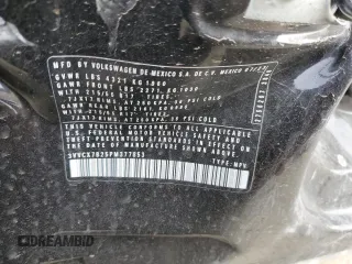 2023 Volkswagen Taos S z VIN 3VVCX7B25PM377853, wystawiony jako Copart lot #56737685 z przebiegiem 9 377 mil mil oraz Szkoda całkowita • Salvage title. Historia ofert i sprzedaży dostępna na DreamBid. Obrazek 14.