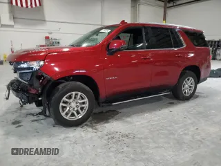 2022 Chevrolet Tahoe LT z VIN 1GNSCNKD5NR251765, wystawiony jako Copart lot #70990064 z przebiegiem 35 488 mil mil oraz Szkoda całkowita • Salvage title. Historia ofert i sprzedaży dostępna na DreamBid. Obrazek 1.