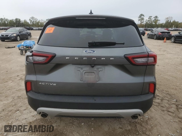 2023 Ford Escape Active with VIN 1FMCU0GN2PUA21904, listed as a Copart auction lot 84166244 with 17,934 mi miles and Salvage Title. Bid and sale history available at DreamBid. Image 6.