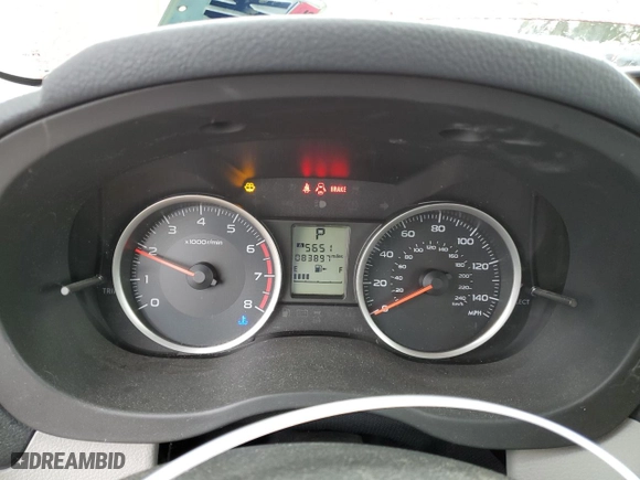 2015 Subaru Forester 2.5i with VIN JF2SJABC9FH824786, listed as a Copart auction lot 43289455 with 83,897 mi miles and Salvage Title. Bid and sale history available at carsss.com. Image 9.