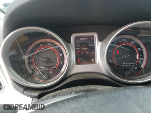 2013 Dodge Journey American Value with VIN 3C4PDCAB3DT566912, listed as a Copart auction lot 55327105 with 161,293 mi miles and Salvage title. Bid and sale history available at DreamBid. Image 9.