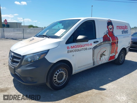 2017 Mercedes-Benz Metris Cargo with VIN WD3PG2EA5H3336402, listed as a IAAI auction lot 42034017 with 90,336 mi miles and . Bid and sale history available at carsss.com. Image 17.