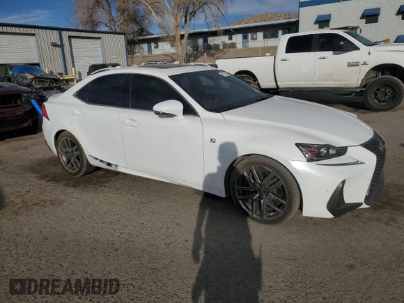 2020 Lexus IS 300 F Sport with VIN JTHGA1D21L5103995, listed as a Copart auction lot 47131455 with 3,928 mi miles and Salvage title. Bid and sale history available at DreamBid. Image 4.