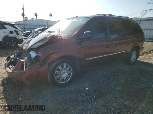 2006 Chrysler Town & Country LWB Touring with VIN 2A4GP54L66R893327, listed as a Copart auction lot 71817354 with 352,009 mi miles and Salvage Title. Bid and sale history available at carsss.com. Image 1.