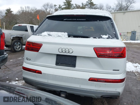 2019 Audi Q7 Premium Plus with VIN WA1LHAF78KD043829, listed as a IAAI auction lot 41431554 with 72,146 mi miles and . Bid and sale history available at DreamBid. Image 16.