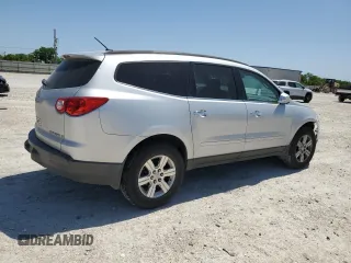 2012 Chevrolet Traverse 1LT with VIN 1GNKRGED5CJ195280, listed as a Copart auction lot 52090865 with 209,823 mi miles and Salvage Title. Bid and sale history available at DreamBid. Image 3.