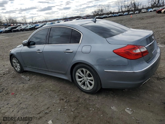 2013 Hyundai Genesis 3.8L with VIN KMHGC4DD0DU257261, listed as a Copart auction lot 47916135 with 145,040 mi miles and Salvage Title. Bid and sale history available at carsss.com. Image 2.