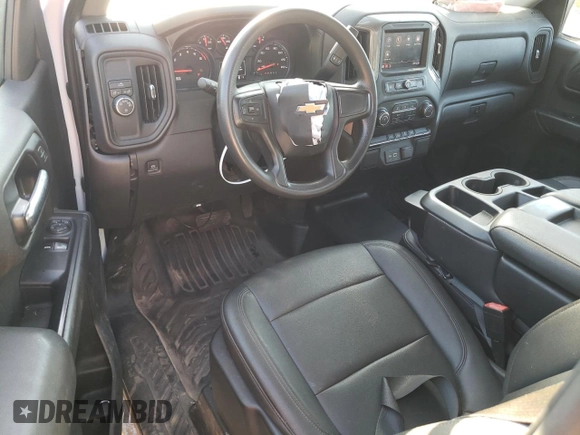 2021 Chevrolet Silverado 1500 Work Truck with VIN 3GCNWAEHXMG344252, listed as a Copart auction lot 72424184 with 71,858 mi miles and Non Repairable. Bid and sale history available at carsss.com. Image 8.
