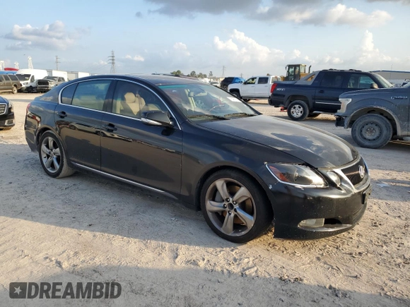 2009 Lexus GS 350 with VIN JTHBE96S590044871, listed as a Copart auction lot 78482784 with 165,474 mi miles and Salvage Title. Bid and sale history available at carsss.com. Image 4.