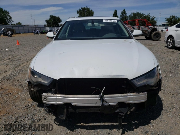 2014 Audi A6 Premium Plus with VIN WAUFGAFC3EN116300, listed as a Copart auction lot 56911945 with 142,399 mi miles and Salvage title. Bid and sale history available at DreamBid. Image 5.