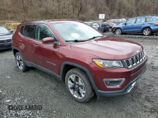 2021 Jeep Compass Limited with VIN 3C4NJDCB4MT565349, listed as a Copart auction lot 52520465 with 79,656 mi miles and Salvage title. Bid and sale history available at DreamBid. Image 4.