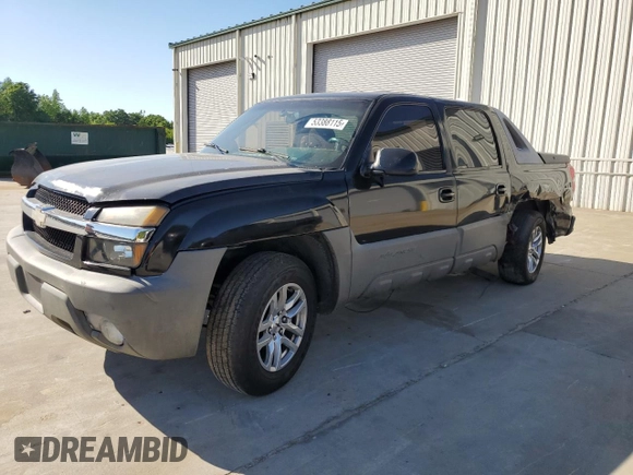 2002 Chevrolet Avalanche z VIN 3GNEC13T92G288292, wystawiony jako Copart lot #53388115 z przebiegiem 215 271 mil mil oraz Szkoda całkowita • Salvage title. Historia ofert i sprzedaży dostępna na DreamBid. Obrazek 1.