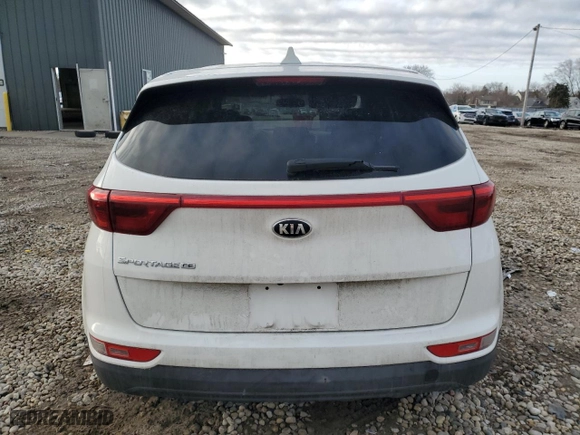 2017 Kia Sportage LX with VIN KNDPM3AC4H7162763, listed as a Copart auction lot 48569735 with 132,529 mi miles and Non Repairable. Bid and sale history available at carsss.com. Image 6.