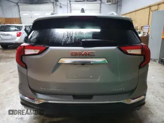 2024 GMC Terrain SLT with VIN 3GKALVEG1RL263925, listed as a Copart auction lot 49842095 with 10,657 mi miles and Salvage title. Bid and sale history available at DreamBid. Image 6.