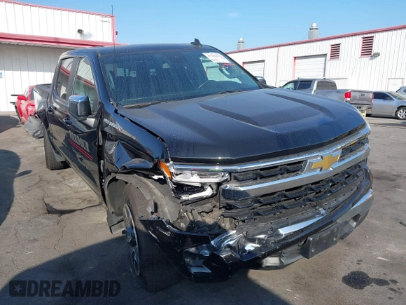 2022 Chevrolet Silverado 1500 LT with VIN 1GCPACED3NZ528434, listed as a IAAI auction lot 41102675 with 47,037 mi miles. Bid and sale history available at carsss.com. Image 1.
