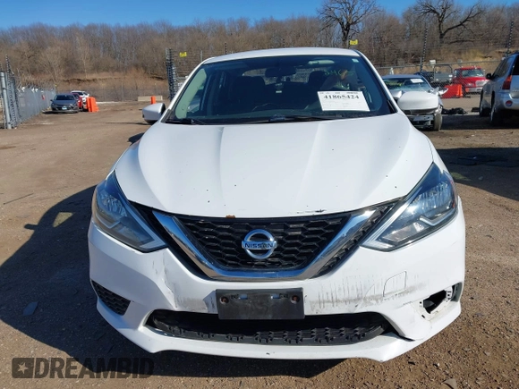 2016 Nissan Sentra S with VIN 3N1AB7AP6GL682465, listed as a IAAI auction lot 41865424 with 89,392 mi miles. Bid and sale history available at carsss.com. Image 12.