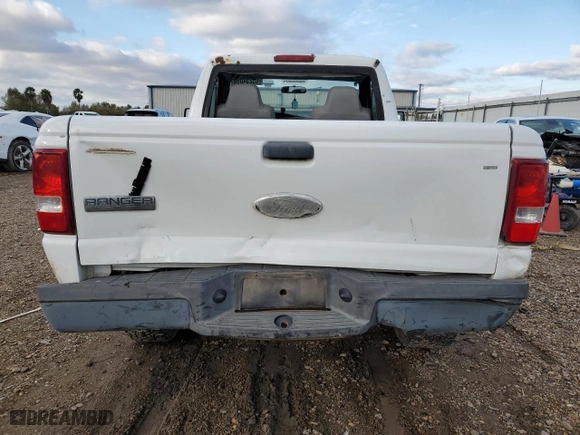 2007 Ford Ranger XL with VIN 1FTYR10D37PA15871, listed as a Copart auction lot 85254054 with 0 mi miles and Salvage Title. Bid and sale history available at carsss.com. Image 6.