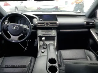 2015 Lexus IS 350 with VIN JTHBE1D2XF5022593, listed as a Copart auction lot 56003135 with 123,606 mi miles and Salvage title. Bid and sale history available at DreamBid. Image 8.