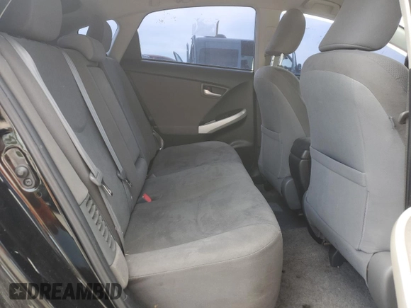 2013 Toyota Prius One with VIN JTDKN3DU5D5677675, listed as a Copart auction lot 53885695 with 0 mi miles and Clean Title. Bid and sale history available at carsss.com. Image 10.