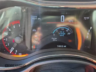 2019 Dodge Durango R/T with VIN 1C4SDHCT9KC691032, listed as a Copart auction lot 57276705 with 74,912 mi miles and Salvage title. Bid and sale history available at DreamBid. Image 8.