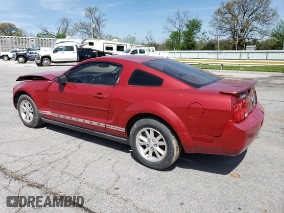2008 Ford Mustang Deluxe with VIN 1ZVHT80N485171107, listed as a Copart auction lot 53973615 with 182,863 mi miles and Salvage Title. Bid and sale history available at DreamBid. Image 2.