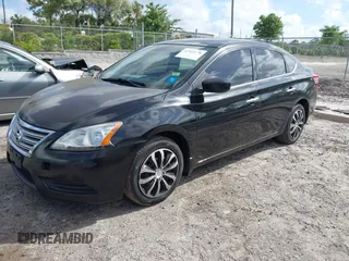 2015 Nissan Sentra SV with VIN 3N1AB7AP0FL628268, listed as a IAAI auction lot 41947178 with 186,460 mi miles and . Bid and sale history available at DreamBid. Image 17.