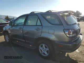 2003 Lexus RX 300 with VIN JTJGF10U330162566, listed as a Copart auction lot 85192144 with 187,769 mi miles and Salvage Title. Bid and sale history available at carsss.com. Image 2.