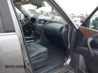 2018 Nissan Armada Platinum with VIN JN8AY2NFXJ9330364, listed as a IAAI auction lot 41572672 with 134,787 mi miles. Bid and sale history available at carsss.com. Image 5.