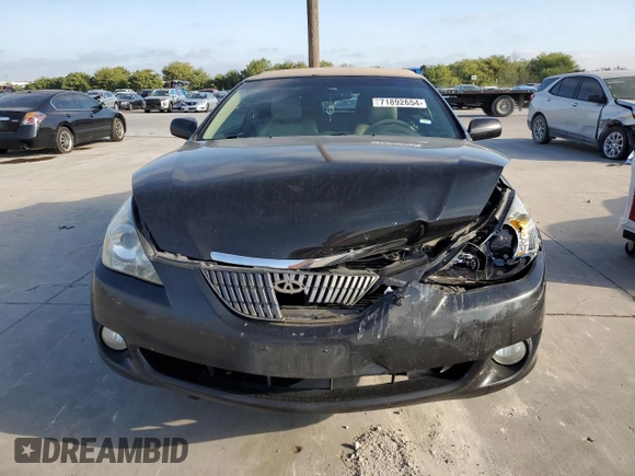2006 Toyota Solara SE with VIN 4T1FA38P06U095540, listed as a Copart auction lot 71892654 with 174,935 mi miles and Salvage Title. Bid and sale history available at DreamBid. Image 5.