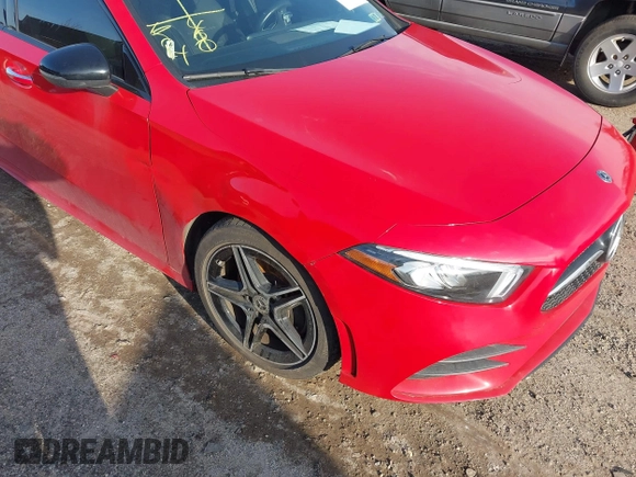 2019 Mercedes-Benz A 220 with VIN WDD3G4FB3KW025439, listed as a IAAI auction lot 41911671 with 59,187 mi miles and . Bid and sale history available at DreamBid. Image 6.