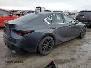 2022 Lexus IS 300 F Sport z VIN JTHG81F2XN5049348, wystawiony jako Copart lot #88201365 z przebiegiem 57 800 mil mil oraz Szkoda całkowita • Salvage title. Historia ofert i sprzedaży dostępna na DreamBid. Obrazek 3.