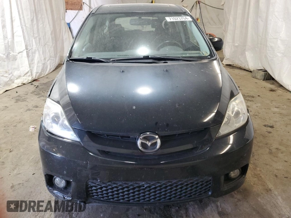 2007 Mazda 5 Sport with VIN JM1CR293270144235, listed as a Copart auction lot 71023704 with 134,985 mi miles and Salvage Title. Bid and sale history available at DreamBid. Image 5.