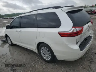 2016 Toyota Sienna XLE с VIN 5TDYK3DC5GS752884, выставлен на аукционе Copart как лот 54621775 с пробегом Не указан миль и Списание • Salvage title. История ставок и продаж доступна на DreamBid. Изображение 2.
